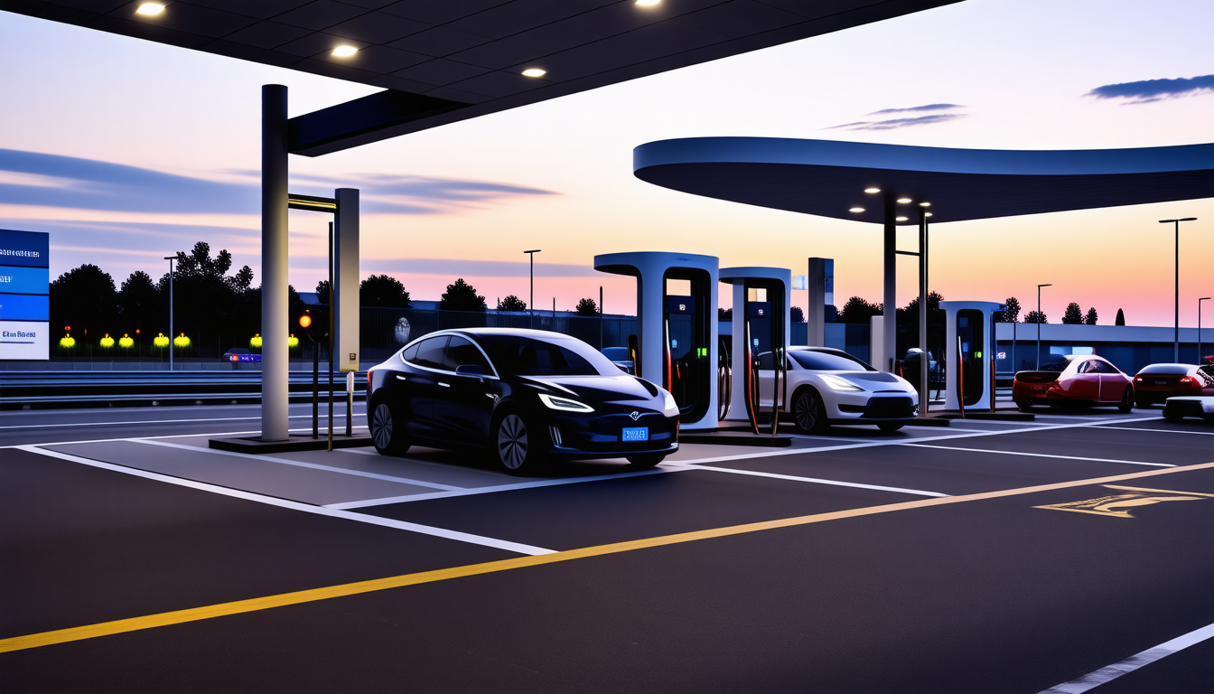 l'état vise à installer 000 bornes de recharge rapide d'ici 2030 pour faciliter l'utilisation des véhicules électriques et améliorer l'expérience des conducteurs.