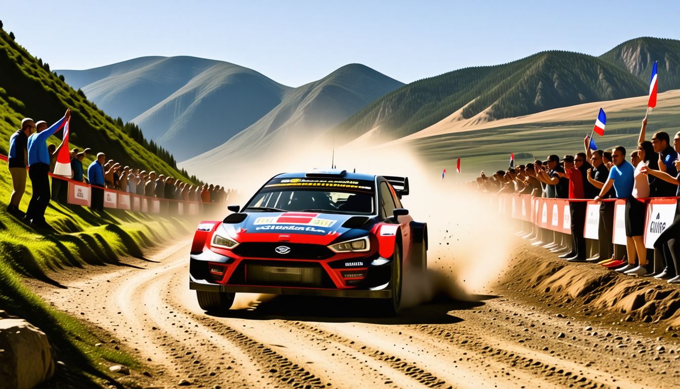 revivez la victoire spectaculaire de sébastien ogier au championnat du monde des rallyes au chili, où il s'impose avec brio et reprend la tête du classement général, consolidant ainsi sa position de leader incontesté.
