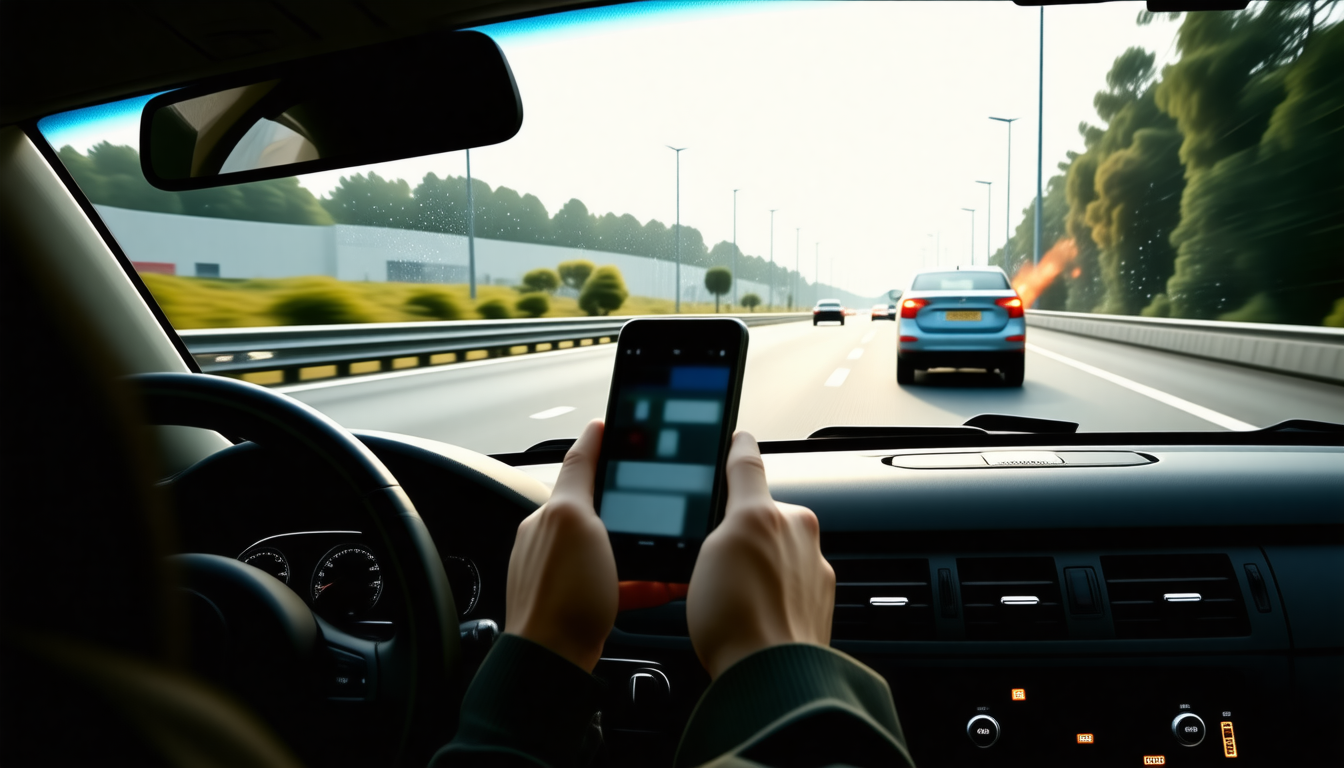 consulter un message en conduisant multiplie par 23 le risque d'accident, mettant en lumière un danger majeur pour la sécurité routière. découvrez pourquoi il est crucial de rester concentré au volant.