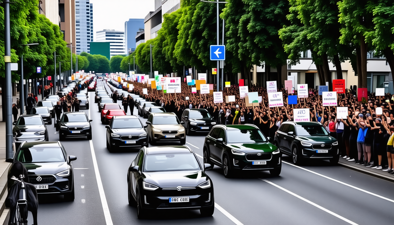 découvrez comment 40 millions d'automobilistes réagissent face aux nouvelles zones à faible émission qui impactent l'utilisation des suv électriques. entre préoccupations environnementales et contraintes de mobilité, cette situation soulève de vifs débats sur l'avenir de la conduite urbaine.