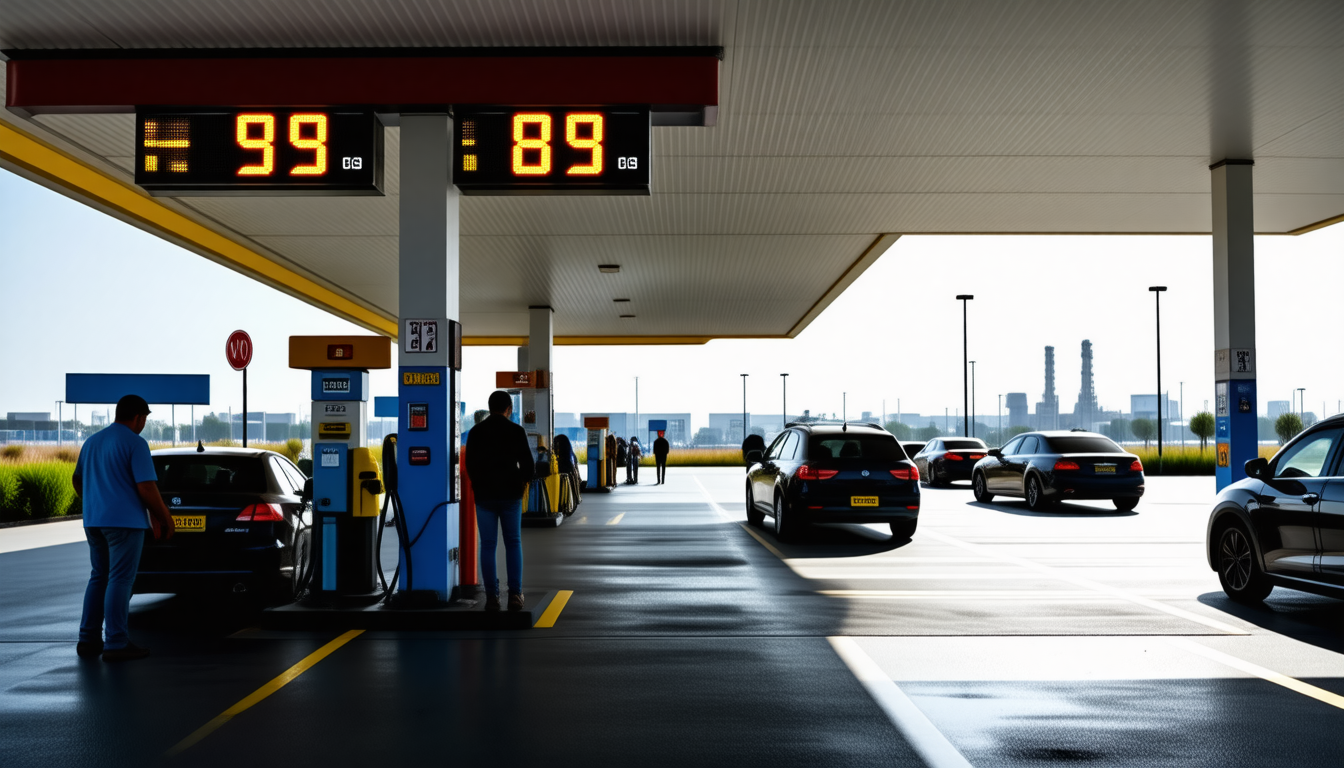 découvrez pourquoi les prix du carburant sont au plus bas depuis quatre ans et les facteurs surprenants qui expliquent cette baisse inattendue.