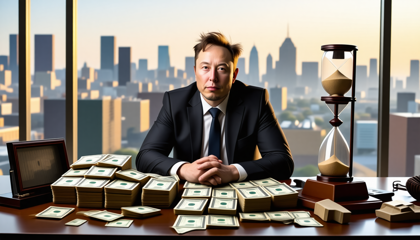 découvrez combien de temps il faudrait pour compter à la main la fortune d'elon musk, estimée à mille milliards de dollars, dans cet article captivant.