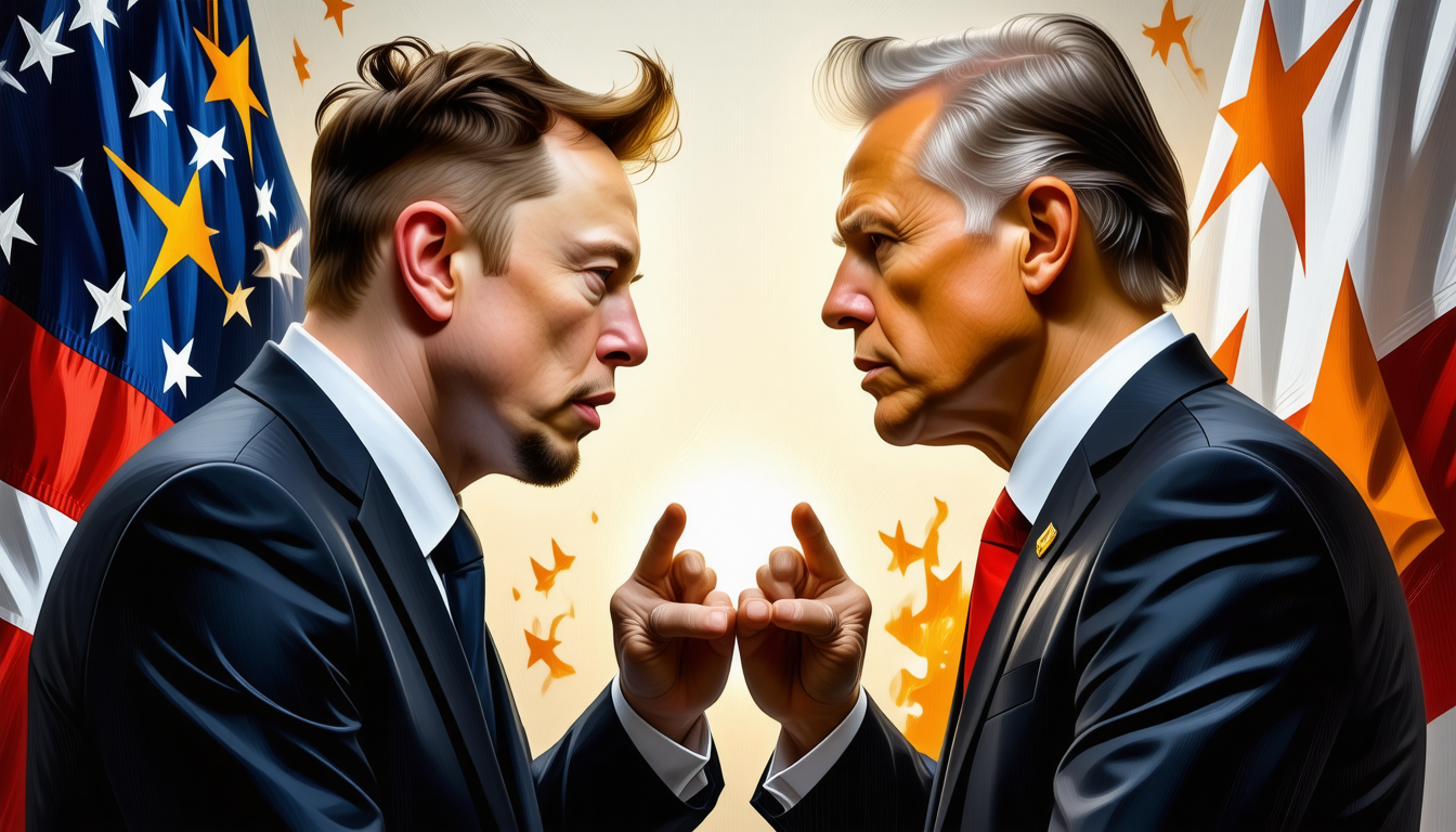 découvrez comment elon musk a qualifié peter navarro, ancien conseiller économique de donald trump, de « crétin ». plongez dans ce face-à-face médiatique qui fait le tour de la toile et examinez les tensions entre ces deux figures controversées.