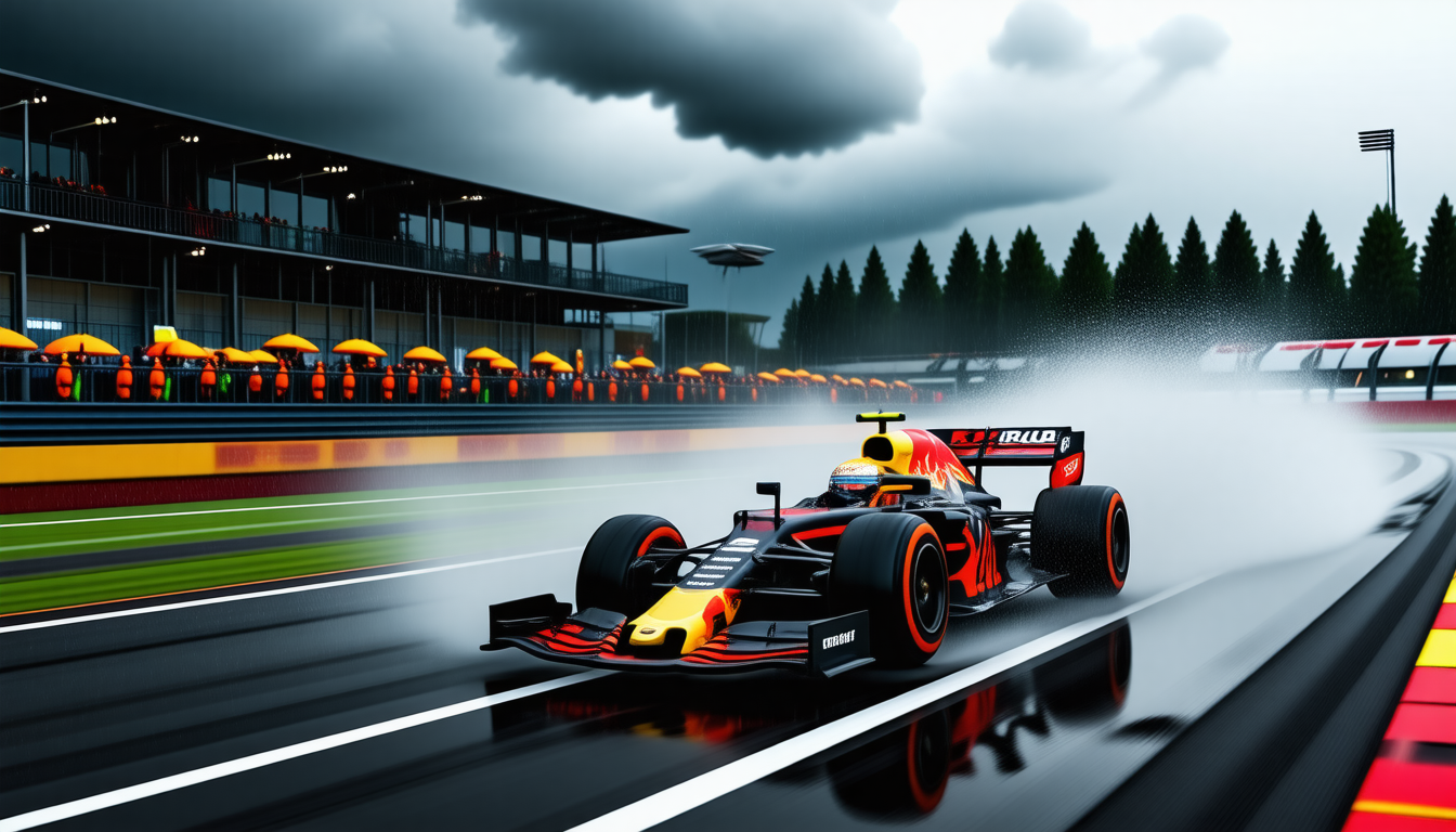 découvrez comment max verstappen a remporté la pole position lors du gp d'azerbaïdjan de formule 1, au milieu d'une tempête intense et de conditions extrêmes.