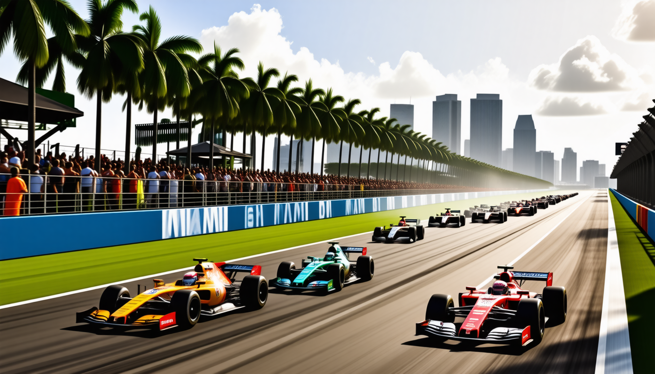 revivez les moments inoubliables du grand prix de miami en f1. découvrez les faits marquants de la course, les performances des pilotes et les rebondissements qui ont marqué cet événement palpitant.