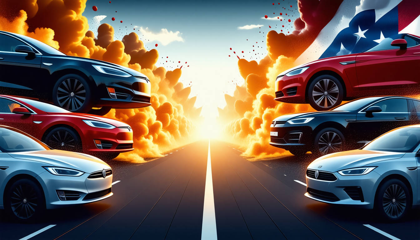 découvrez comment tesla anticipe les conséquences de la guerre commerciale lancée par donald trump. analyse des impacts sur l'industrie automobile et les relations internationales.