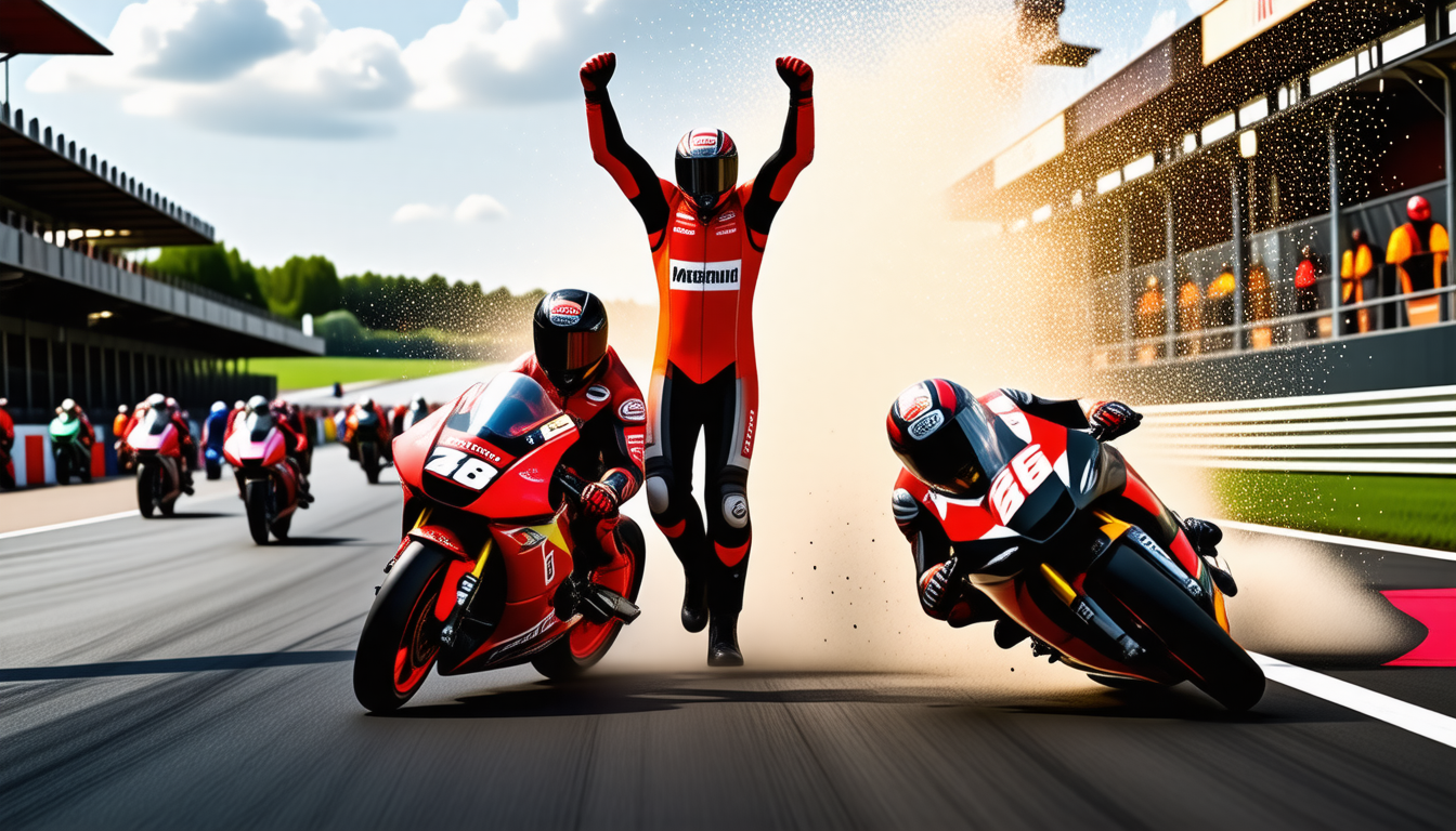 revivez les moments forts du moto gp au mans où johann zarco triomphe face à marc marquez, tandis que fabio quartararo connaît une chute inattendue. une course palpitante pleine de rebondissements !