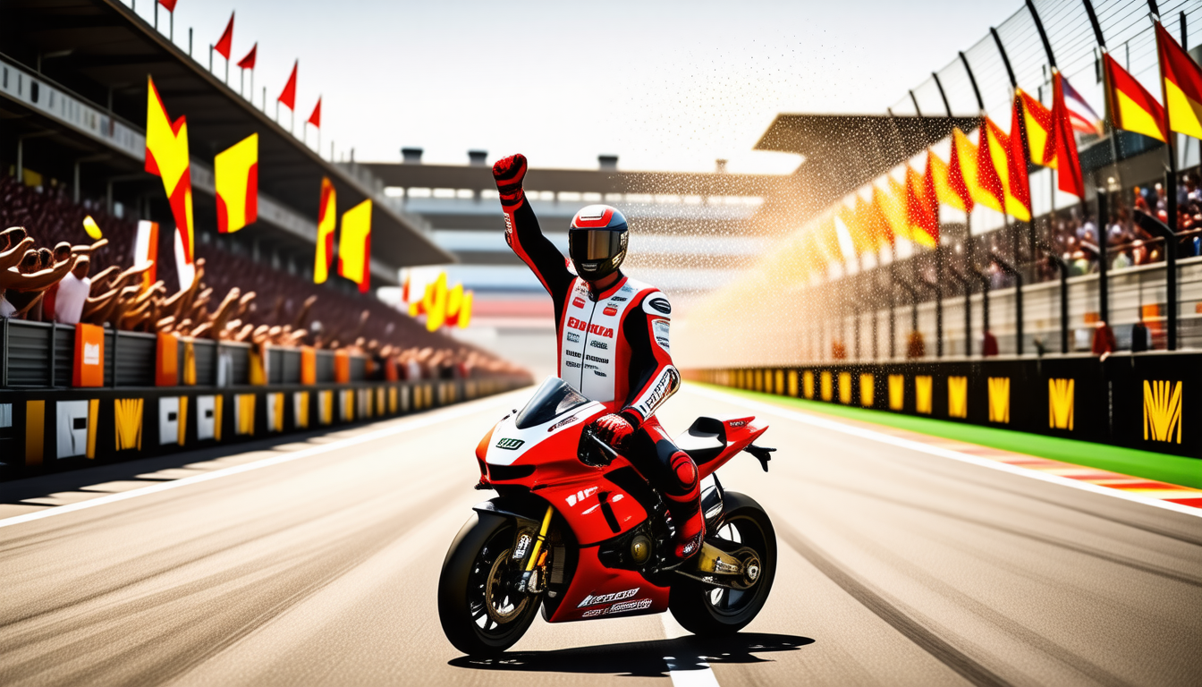 revivez la victoire éclatante de marco bezzecchi au grand prix de valence, une finale spectaculaire qui couronne la saison 2024 de motogp avec brio.