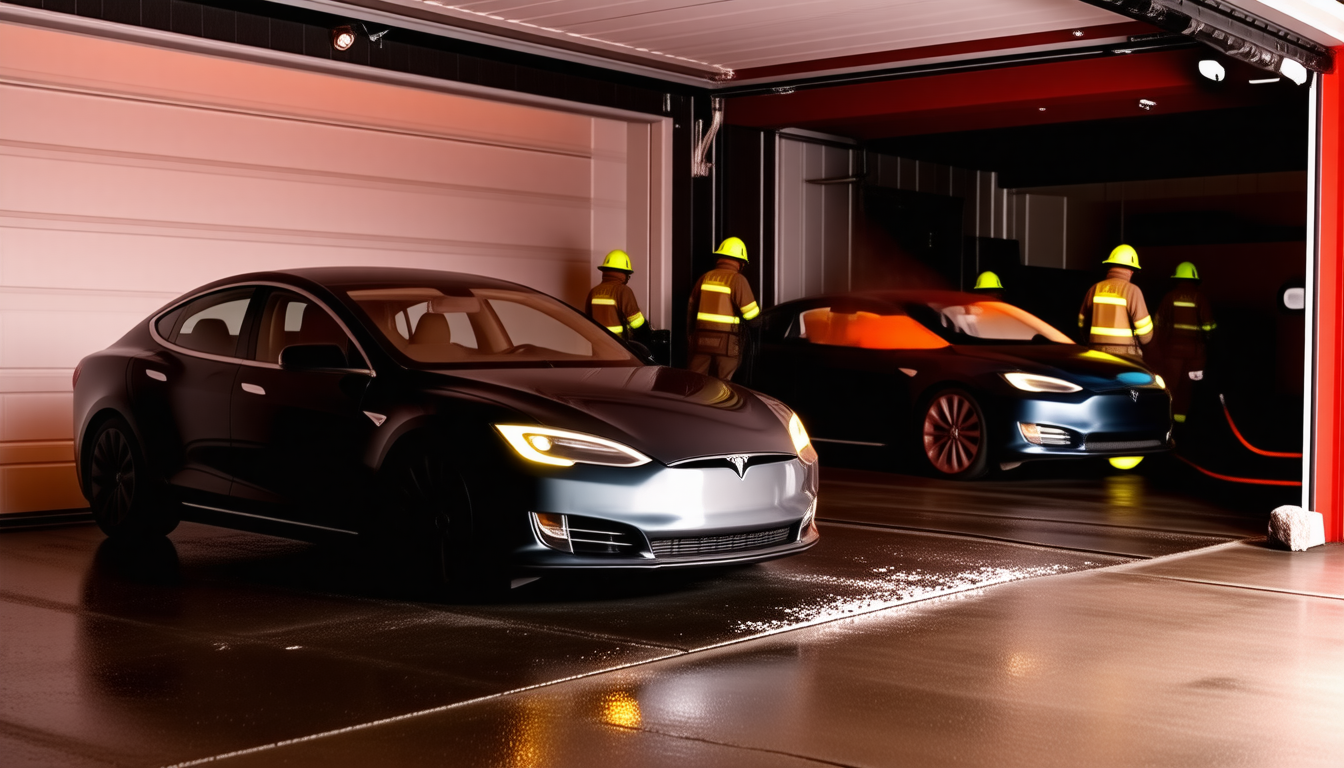 après l'incendie du garage tesla, les propriétaires de voitures brûlées cherchent désespérément un remboursement, mais se heurtent à des obstacles majeurs.
