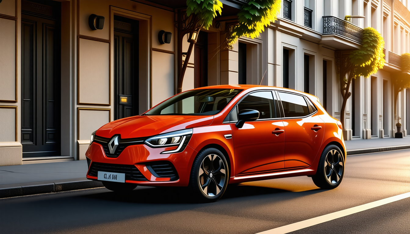 découvrez la renault clio, la citadine préférée des français, qui se réinvente avec un nouveau style moderne et élégant. le compagnon idéal pour la ville, alliant confort et technologie.