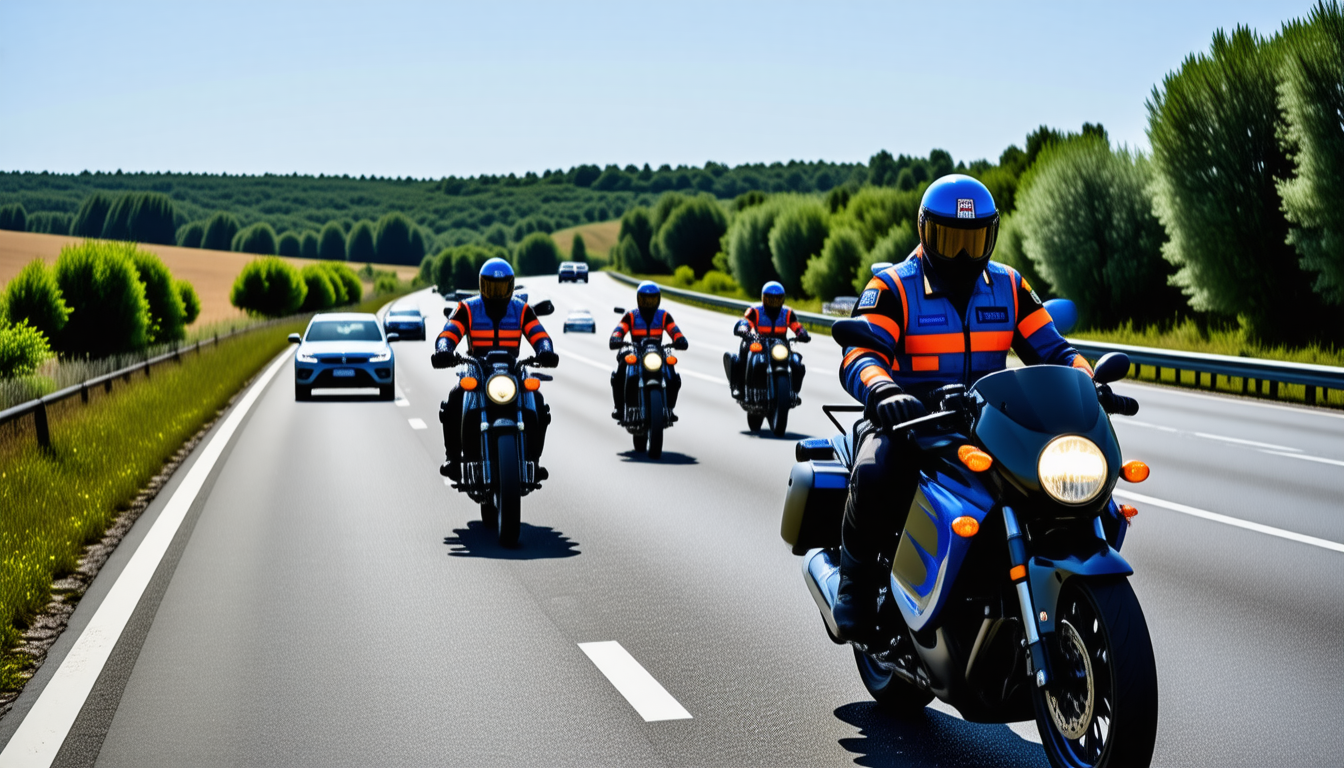 le peloton d'autoroute de salon-de-provence renforce ses actions pour améliorer la sécurité routière et lutter contre les conducteurs imprudents, assurant ainsi la protection des usagers.