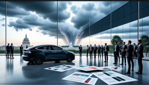 La tension monte dans l&rsquo;industrie automobile américaine alors que Tesla lance un avertissement à Washington concernant les risques significatifs associés à l&rsquo;augmentation potentielle des droits de douane. Sous la direction d&rsquo;Elon Musk, l&rsquo;entreprise phare des véhicules électriques se préoccupe des [&hellip;]