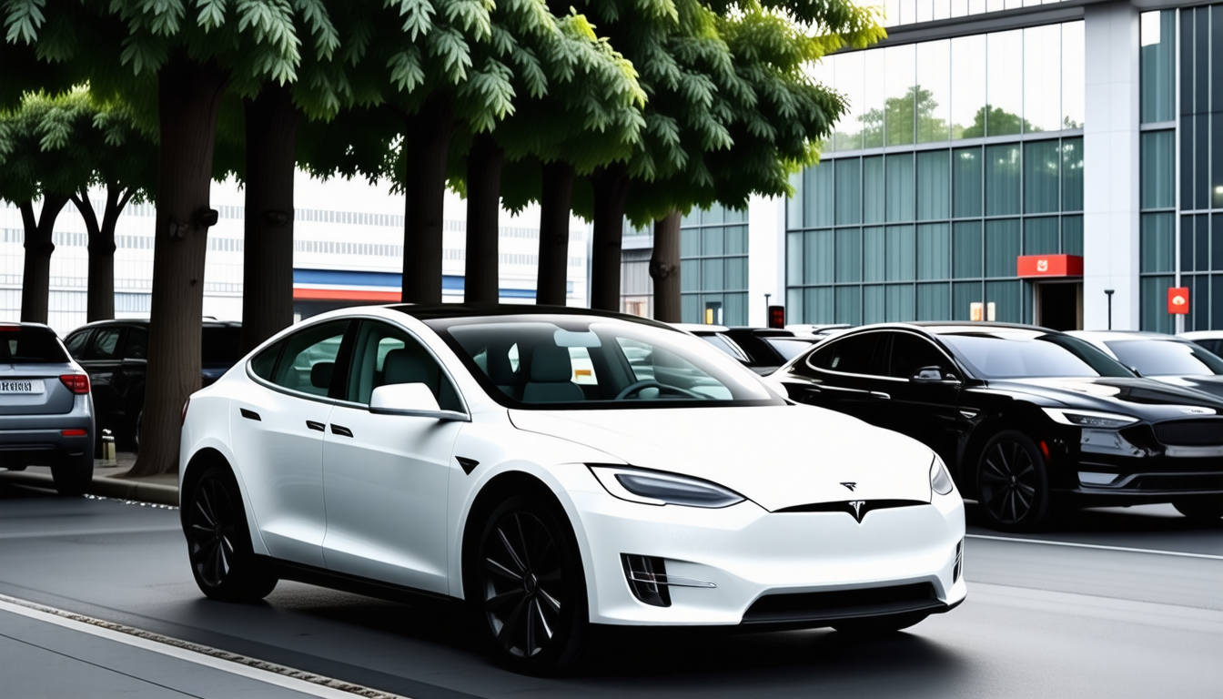 en avril, tesla enregistre une chute de moitié de ses ventes en europe, alors que les marques chinoises renforcent leur présence sur le marché automobile européen.