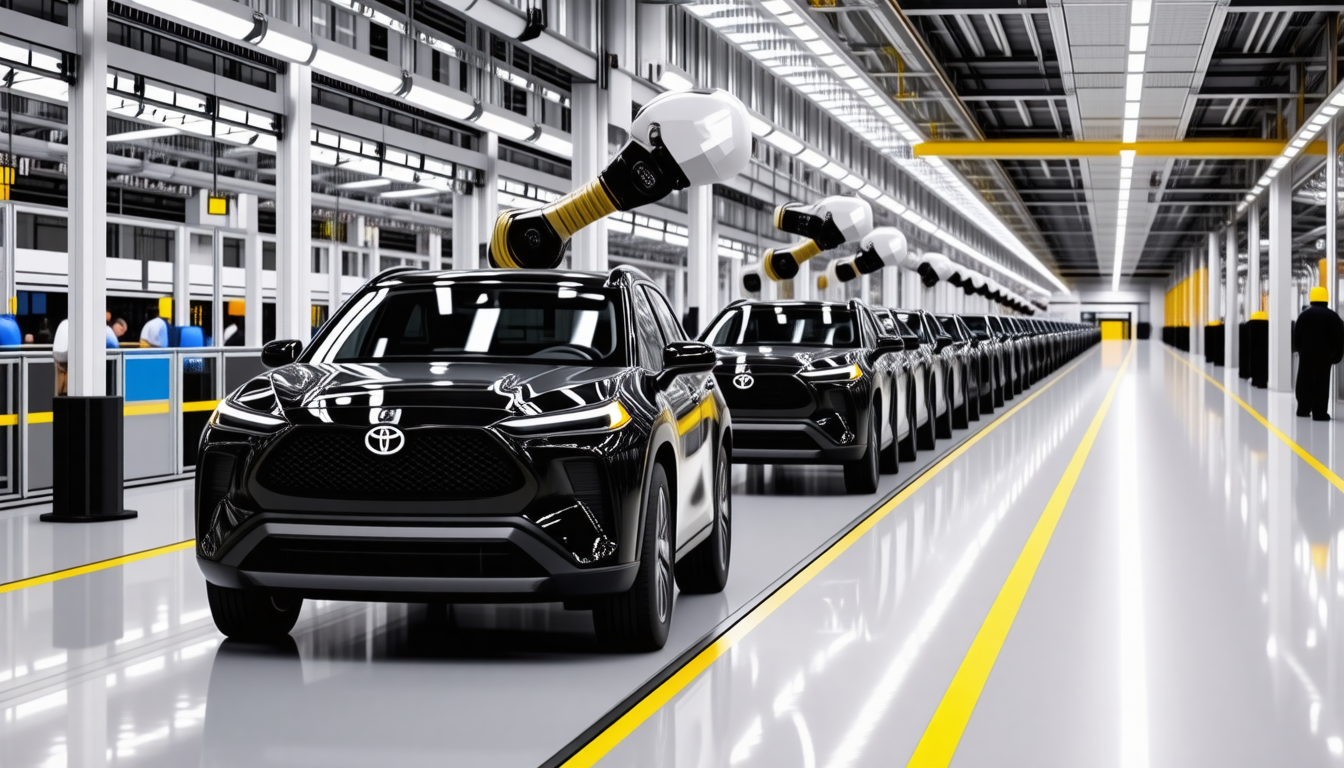 toyota lance la production de ses premiers véhicules électriques en europe, marquant une étape clé dans sa transition vers une mobilité durable.