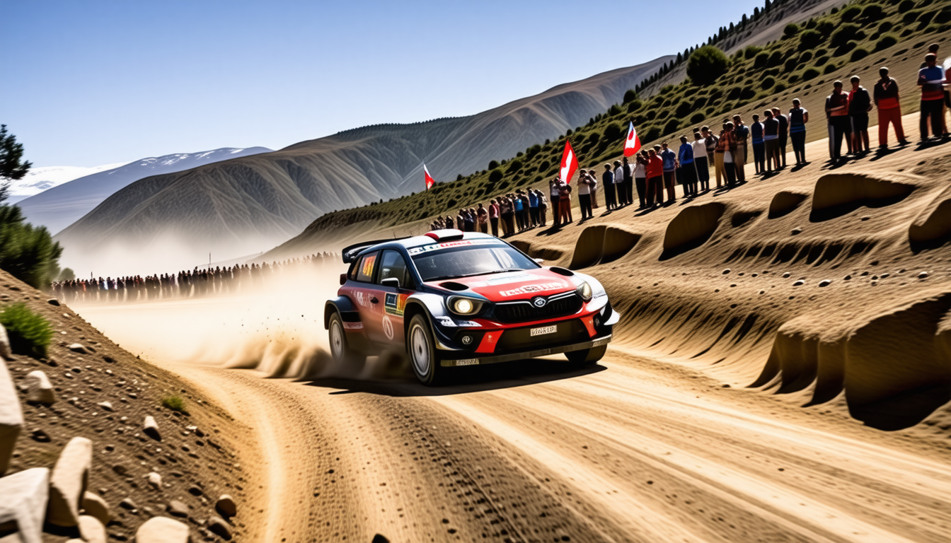 découvrez l'exploit remarquable de sébastien ogier lors du rallye wrc au chili, une performance spectaculaire qui marque l'histoire du sport automobile.