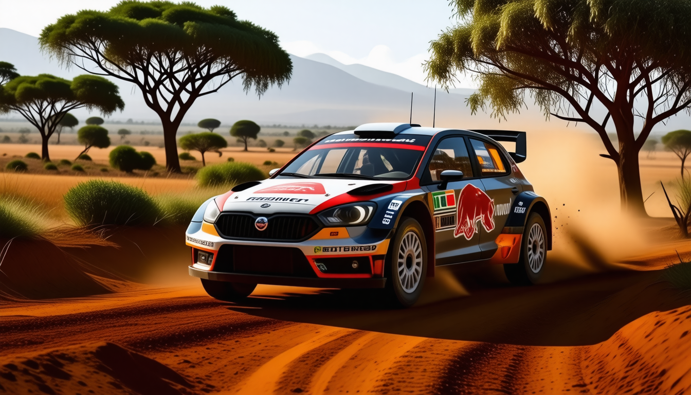 découvrez comment elfyn evans a dominé la journée au wrc au kenya, s'imposant avec une avance impressionnante. analyse des performances et moments forts de la course.