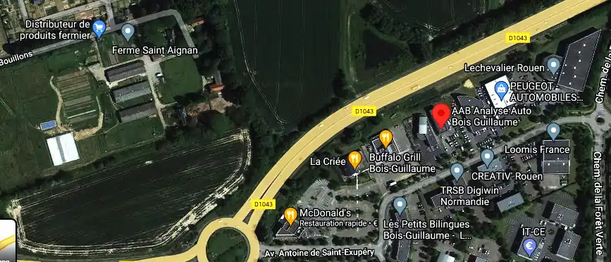 Prix contrôle technique à Bois-Guillaume