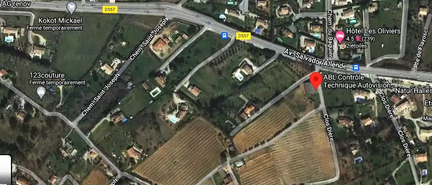 Prix contrôle technique à Draguignan