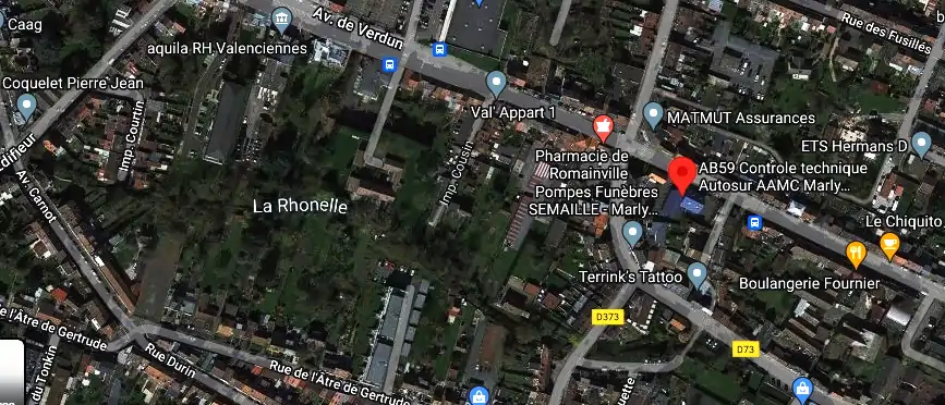 Prix contrôle technique à Marly