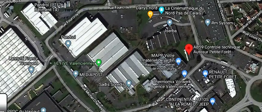 Prix contrôle technique à Petite-Forêt