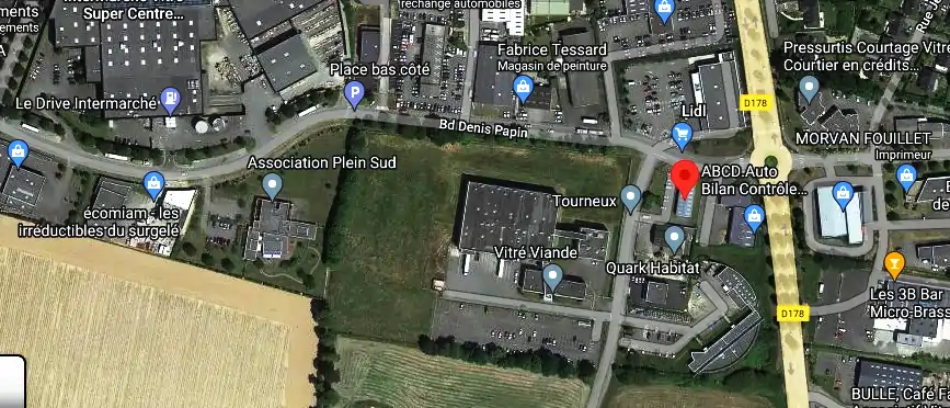 Prix contrôle technique à Vitré