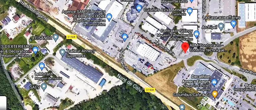 Prix contrôle technique à Sillingy