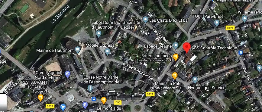 Prix contrôle technique à Hautmont