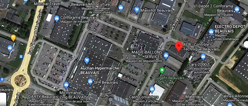 Prix contrôle technique à Beauvais