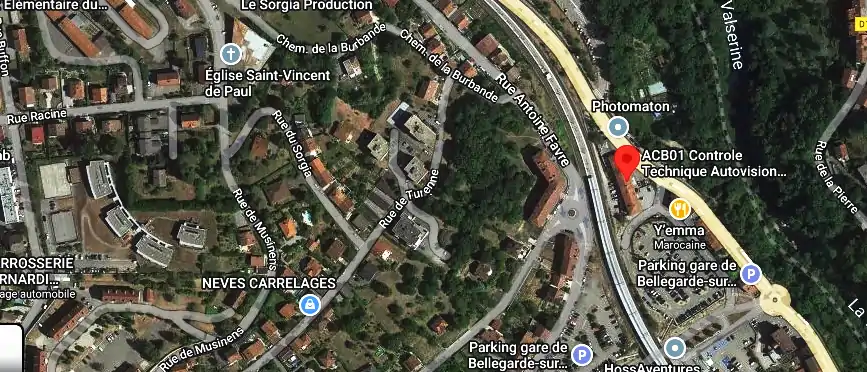 Prix contrôle technique à Valserhône