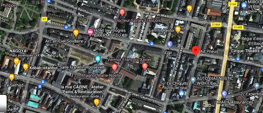 Prix contrôle technique à Elbeuf