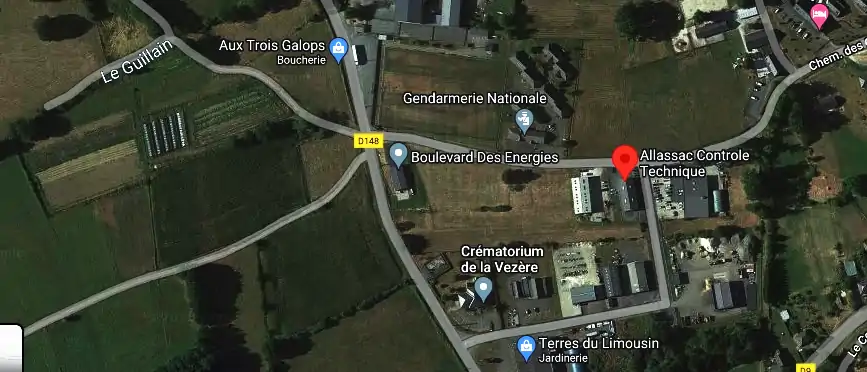 Prix contrôle technique à Allassac