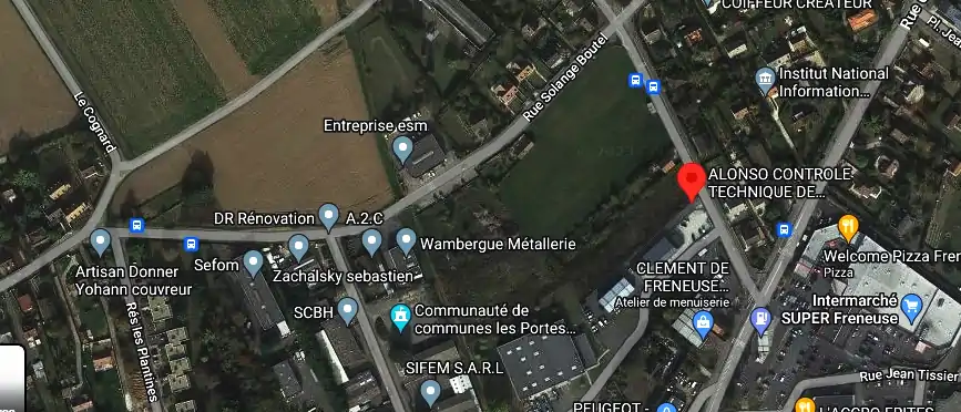 Prix contrôle technique à Freneuse