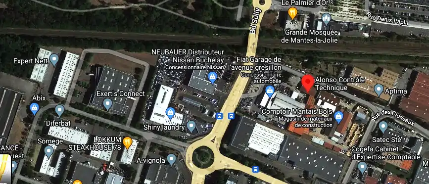 Prix contrôle technique à Buchelay