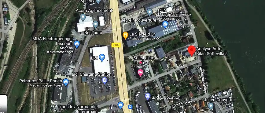 Prix contrôle technique à Sotteville-lès-Rouen