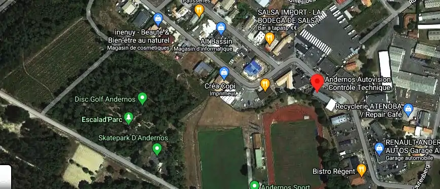 Andernos Autovision – Contrôle Technique à Andernos-les-Bains