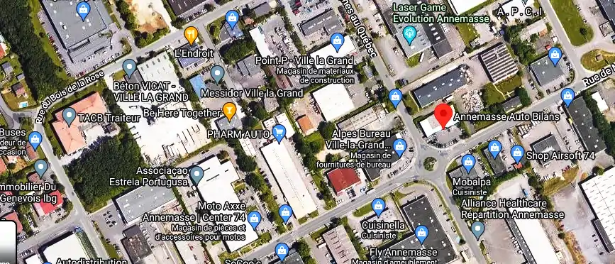 Prix contrôle technique à Ville-la-Grand