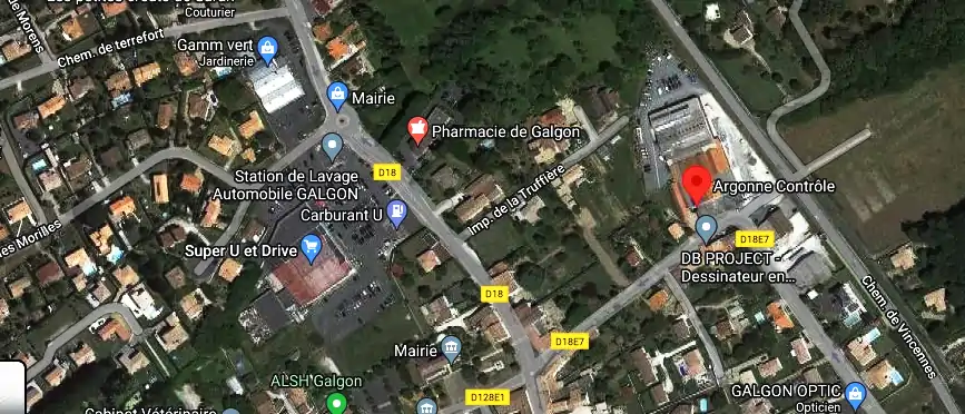 Prix contrôle technique à Galgon