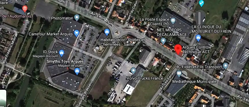 Prix contrôle technique à Arques