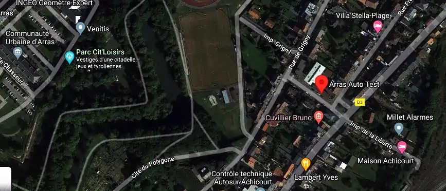 Prix contrôle technique à Arras