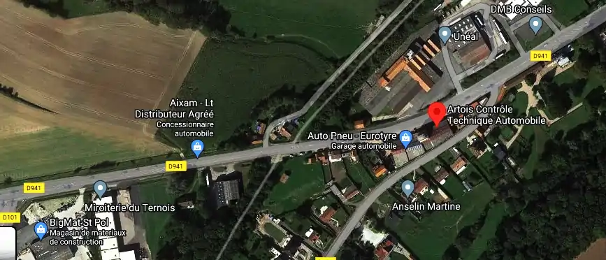 Prix contrôle technique à Ramecourt