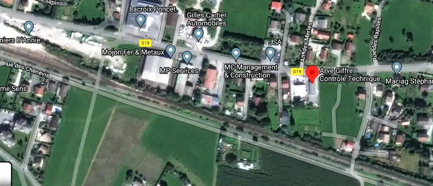 Prix contrôle technique à Thyez