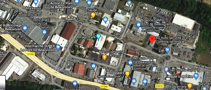 Prix contrôle technique à Le Pont-de-Beauvoisin