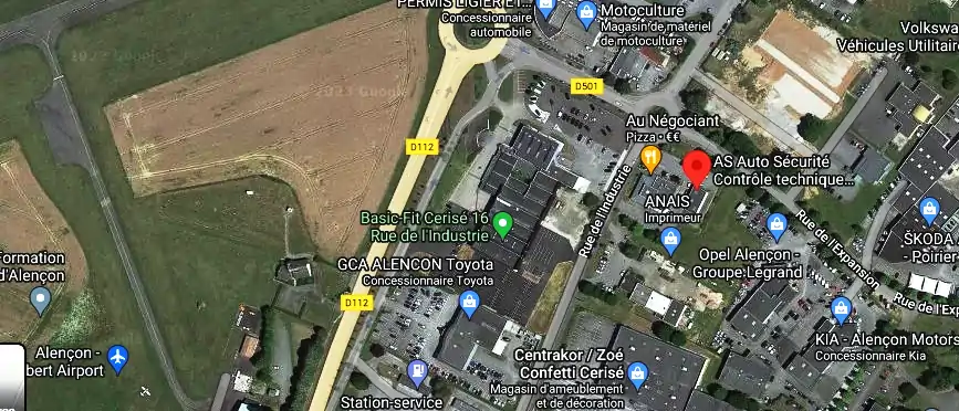 Prix contrôle technique à Cerisé