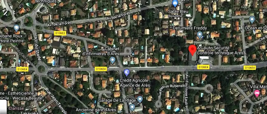 Prix contrôle technique à Arès