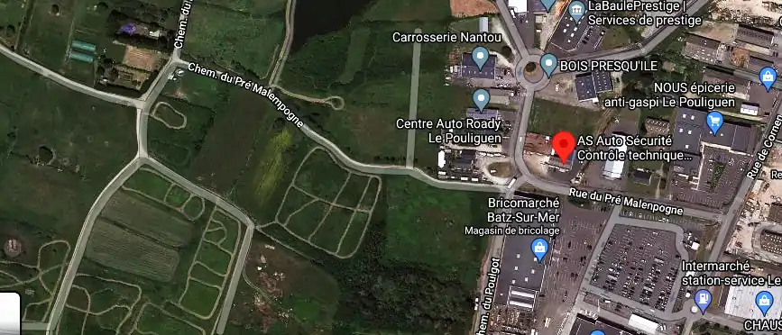 Prix contrôle technique à Batz-sur-Mer