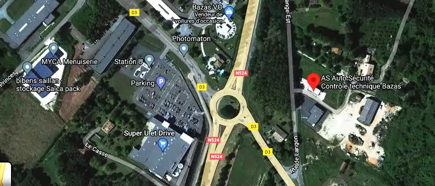 Prix contrôle technique à Bazas