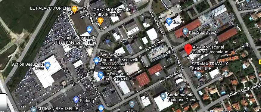 Prix contrôle technique à Beauzelle