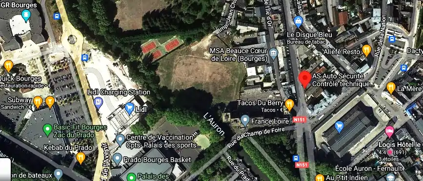 Prix contrôle technique à Bourges