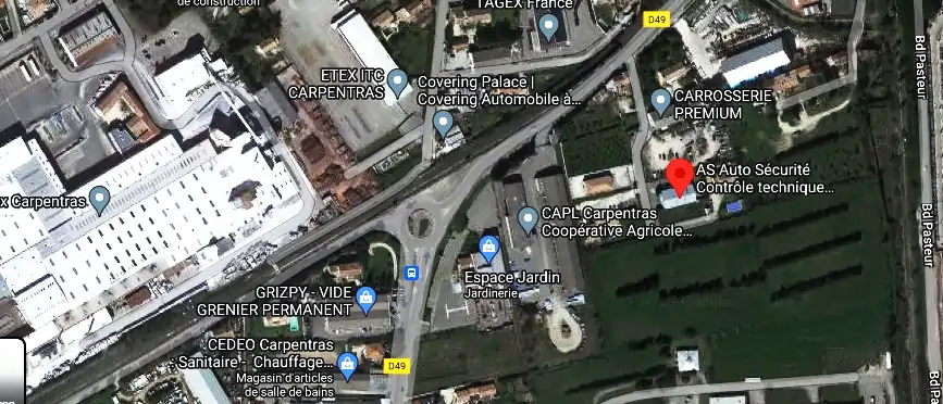 Prix contrôle technique à Carpentras