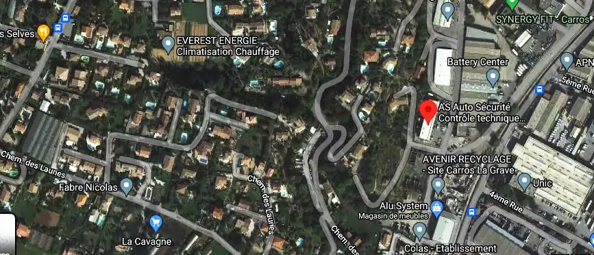 Prix contrôle technique à Carros